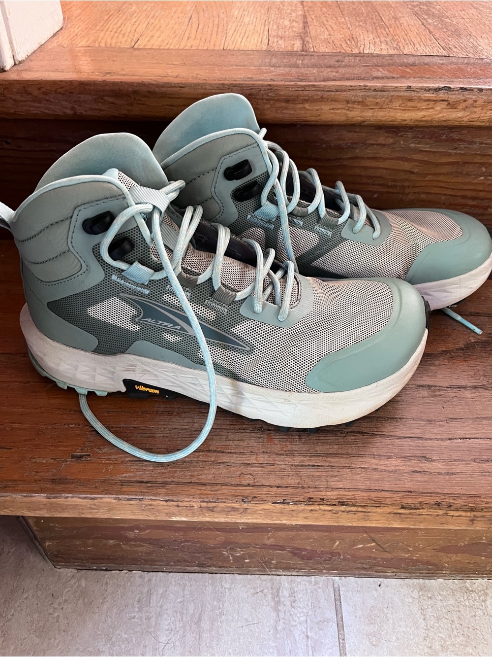 Altra Timp Hiker Mid Hiking Boots Trail Running Blue Women’s 9